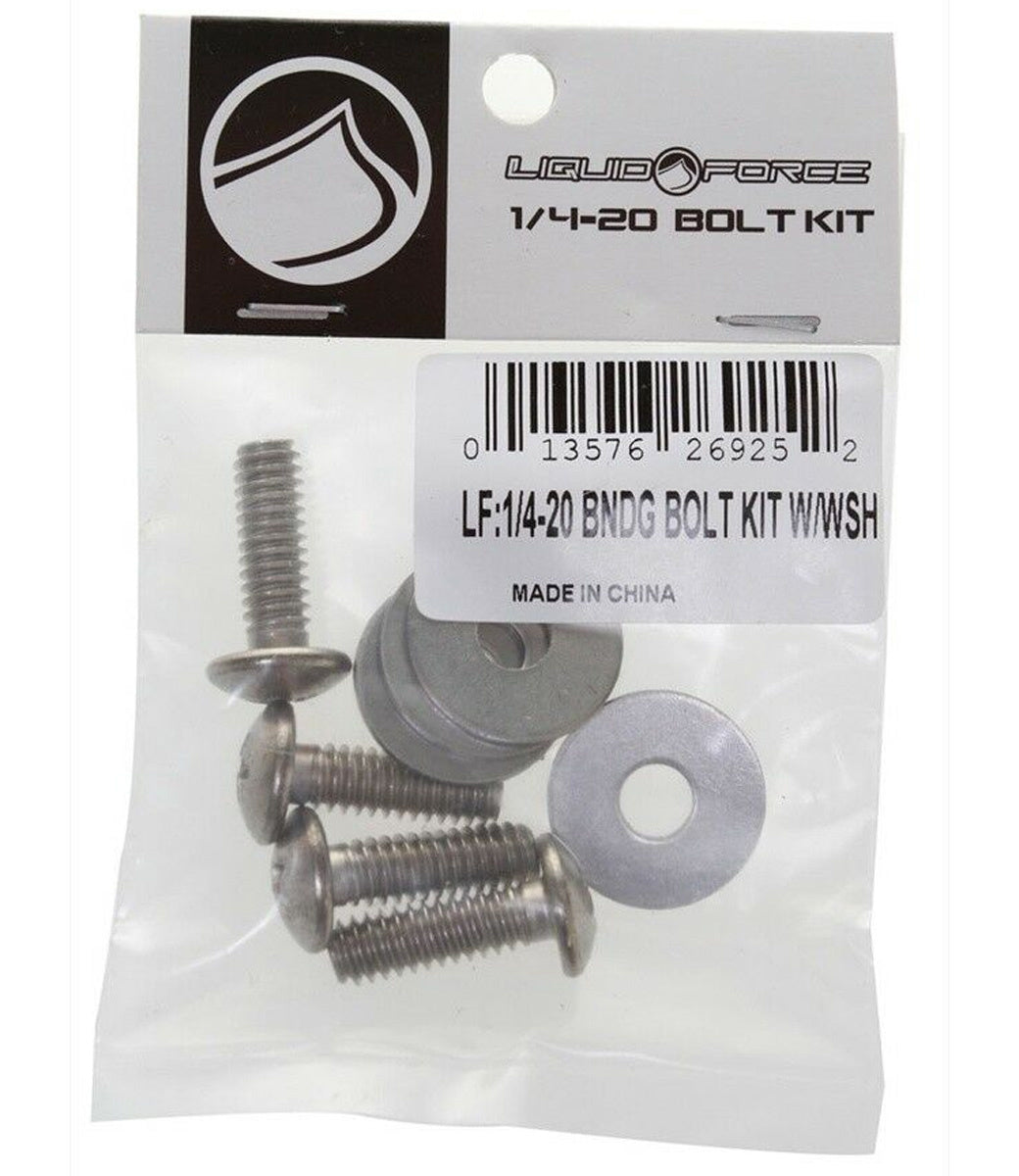 1/4-20 Binding Bolts + Washers 3/4" (4)