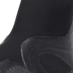 Women's 3mm Split Toe Solid Black Surf Bootie 2023