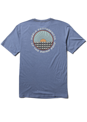 Surf Check Harbor Blue Heat Comp Lite Eco Performance Tee 2024