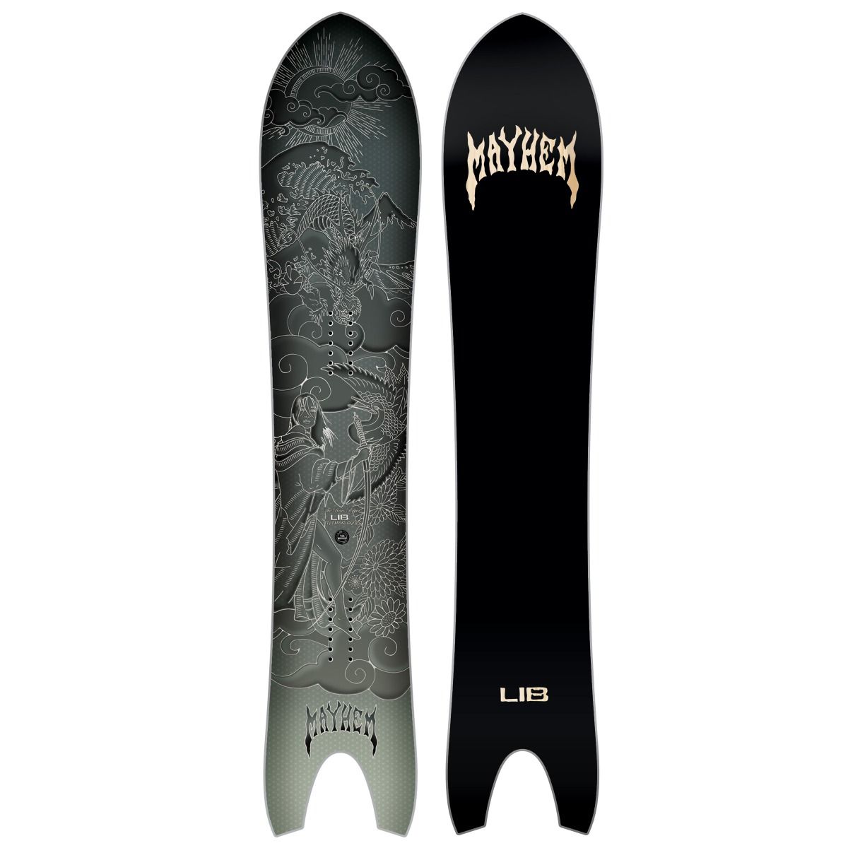 X Mayhem Retro Ripper Snowboard 2025