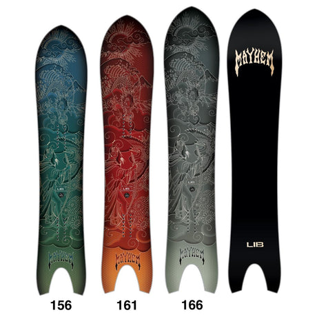 X Mayhem Retro Ripper Snowboard 2025