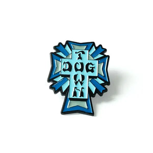 Enamel Cross Logo Pin