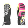 Kids JR Black/Yellow Snowboard Mitt