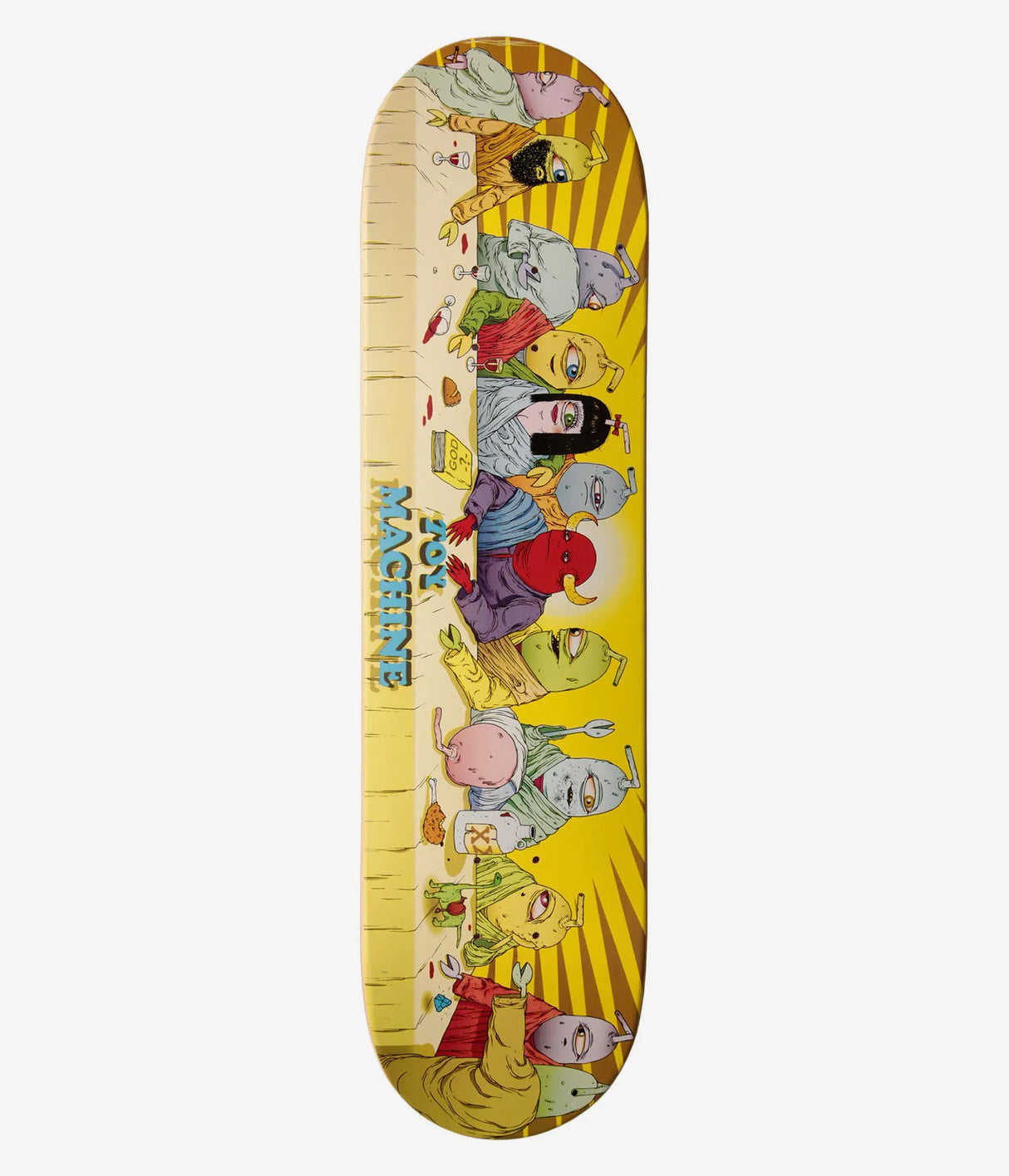 8.0" Last Supper Skateboard Deck