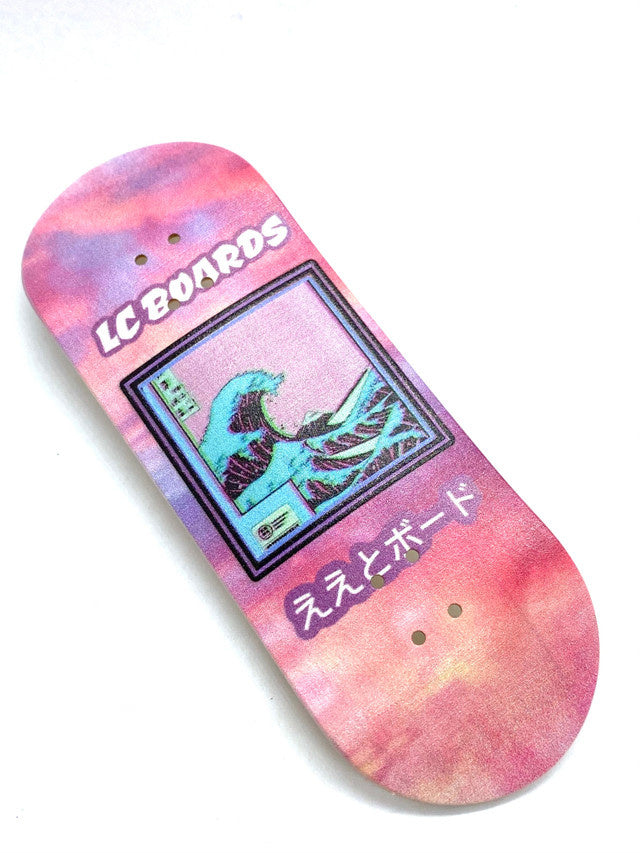 34mm x 98 Wave Graphic Deck + Foam Griptape 2023