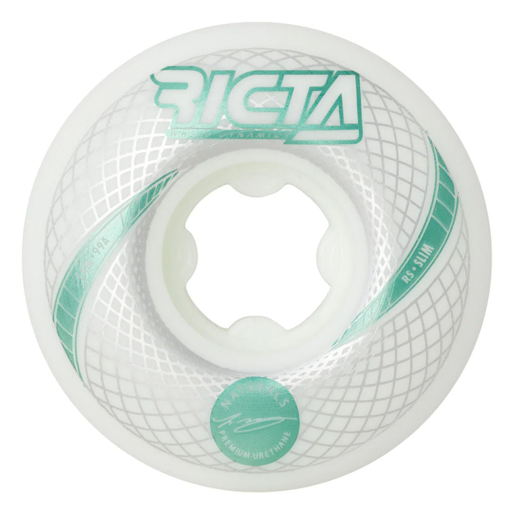 54mm 99a Ricta McCoy Vortex Naturals White Slim Skateboard Wheels