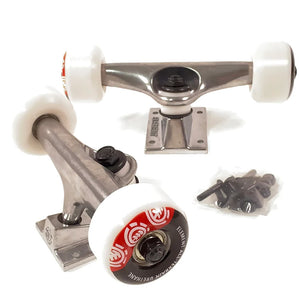 5.25" Component Bundle Raw Skateboard Trucks Set