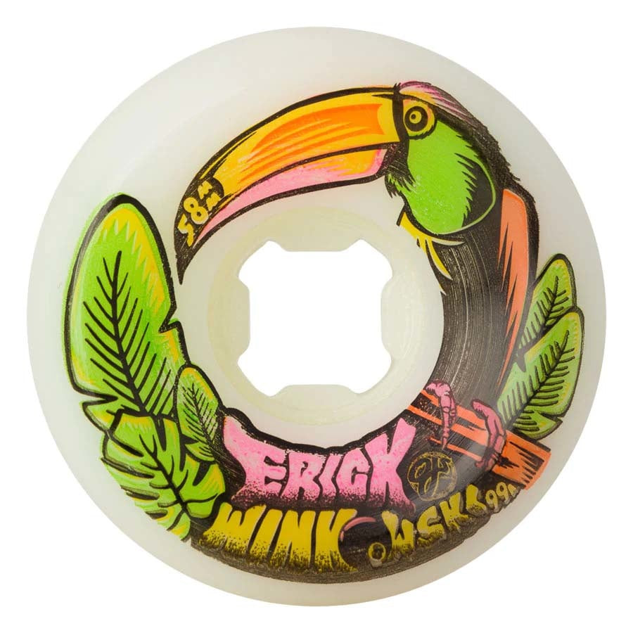 58mm 99A Winkowski Tropics Original Mini Combo Skateboard Wheels