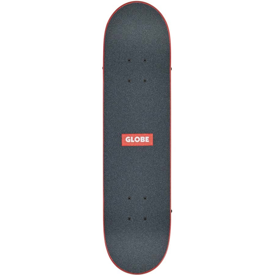 Kids 7.0" Alight Mini Black Maple Red Skateboard Complete