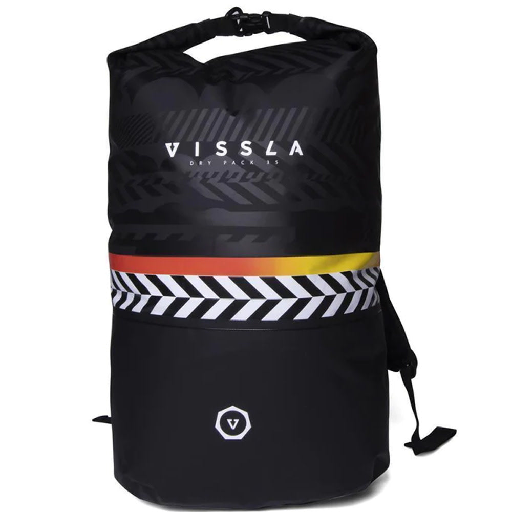 7 Seas 35L Dry Backpack Black 2023