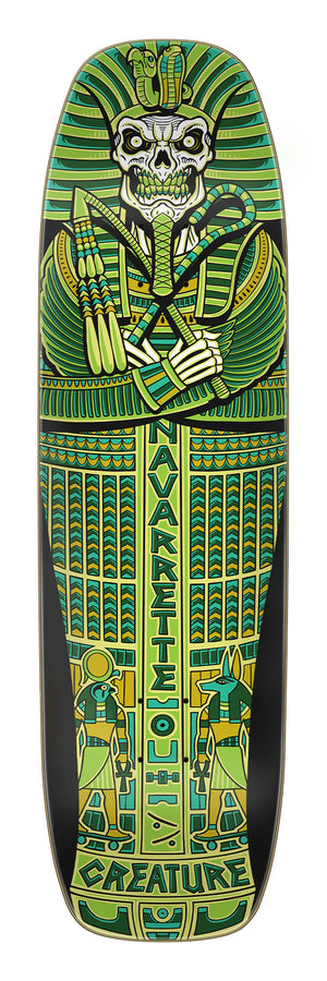 9.0" x 32.82" Navarrette Pharaoh XL Pro Skateboard Deck