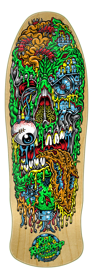 9.933" Roskopp Face Three Reissue Skateboard Deck 2024