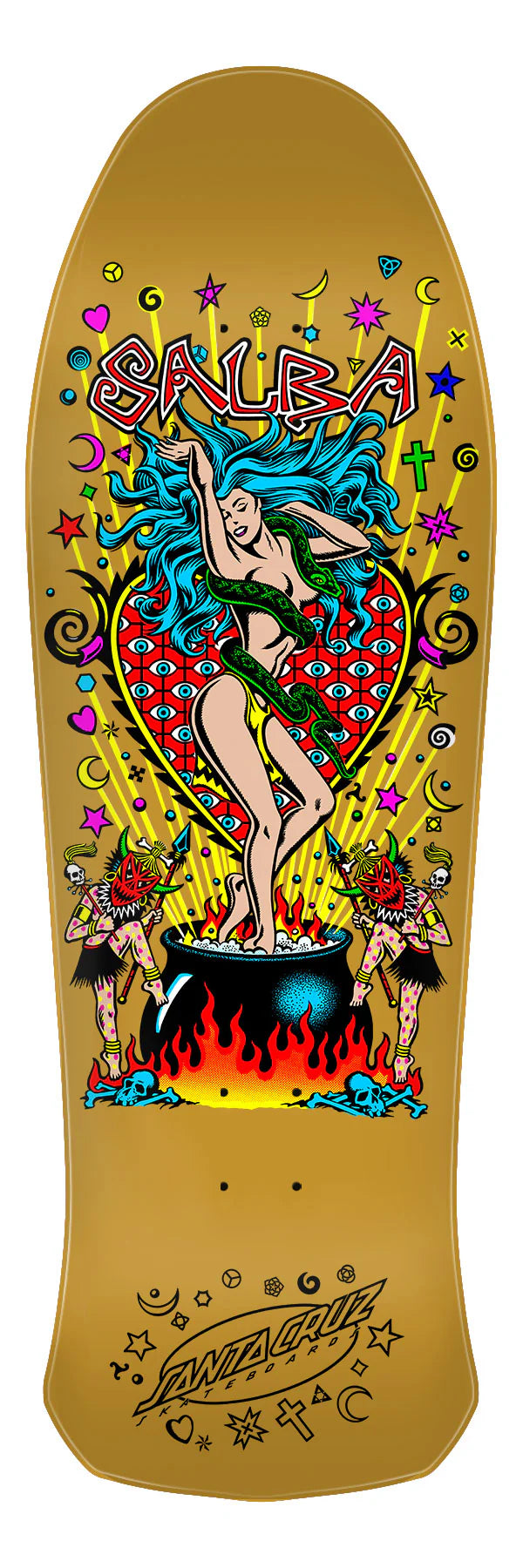 10.4" Salba Witch Doctor Reissue Skateboard Deck 2024