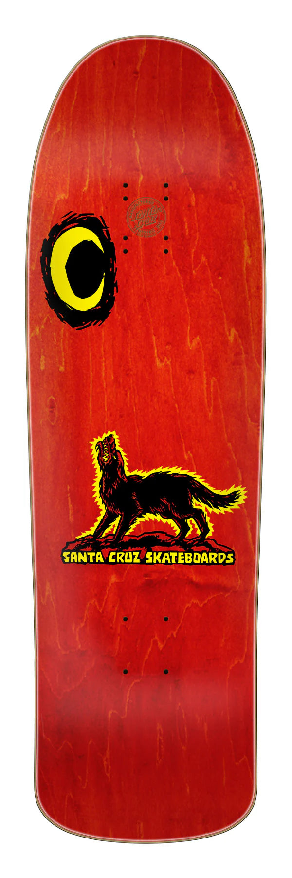 9.28" Kendall Wolf Red Reissue Skateboard Deck 2024