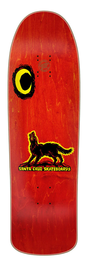 9.28" Kendall Wolf Red Reissue Skateboard Deck 2024