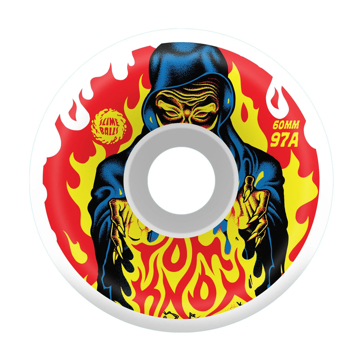 60mm Knox Firepit Vomits 97a Skateboard Wheels