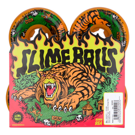 Salba Tiger Vomits Orange Skateboard Wheels