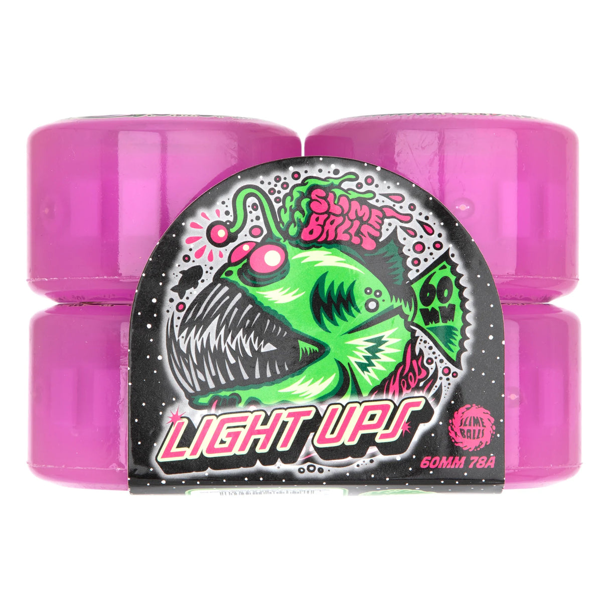 Angler Light Ups OG Slime Skateboard Wheels