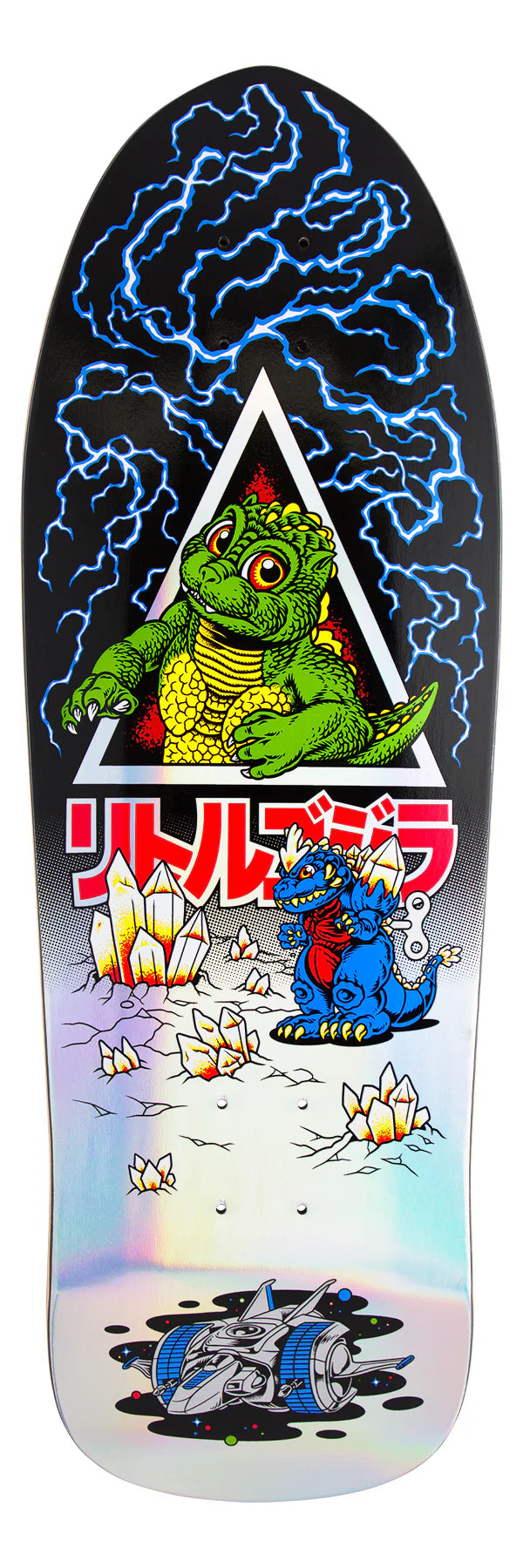 X Godzilla Jr. Natas Skateboard Deck