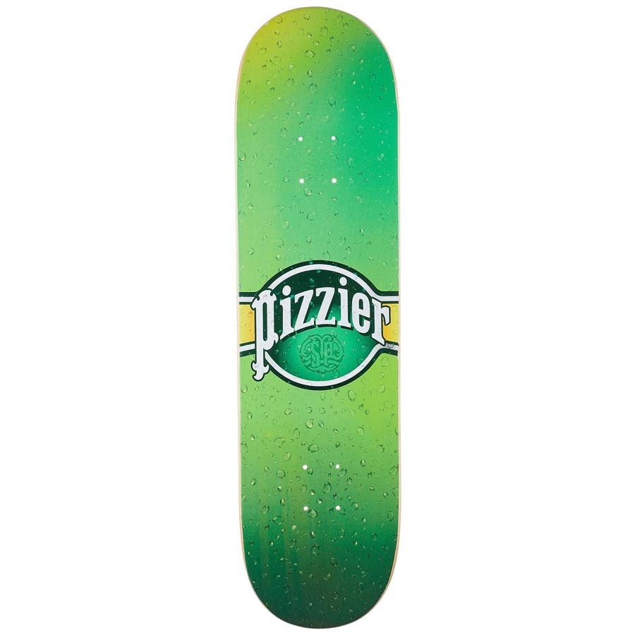 8" Pizzier Skateboard Deck Green