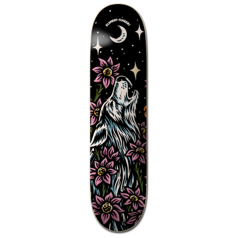 8.0" Timber Late Bloomers Wolf Skateboard Deck