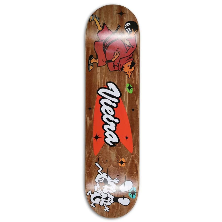 8" Vieira Strike Various Stains Skateboard Deck