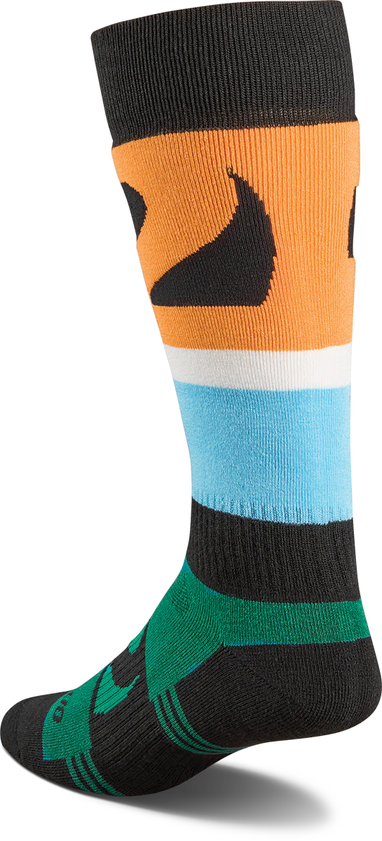 Cut Out 3 PK Snowboard Sock