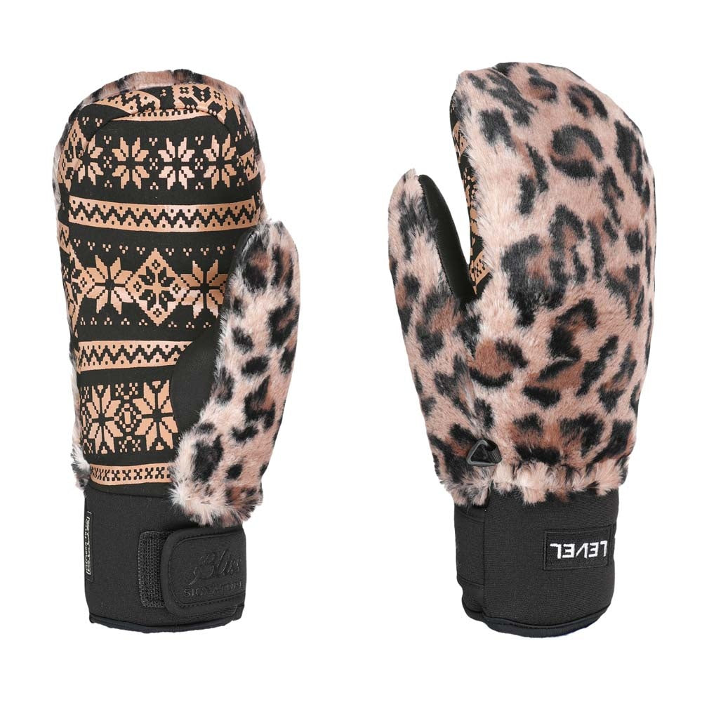 Women's Siberian PK Brown Snowboard Mitt