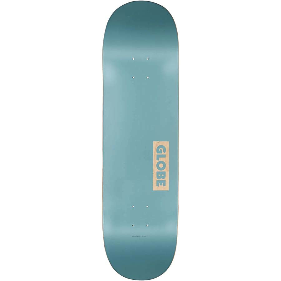 8.75" Goodstock Steel Blue Skateboard Deck