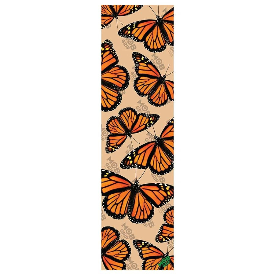 9" Monarchs Clear Orange Griptape