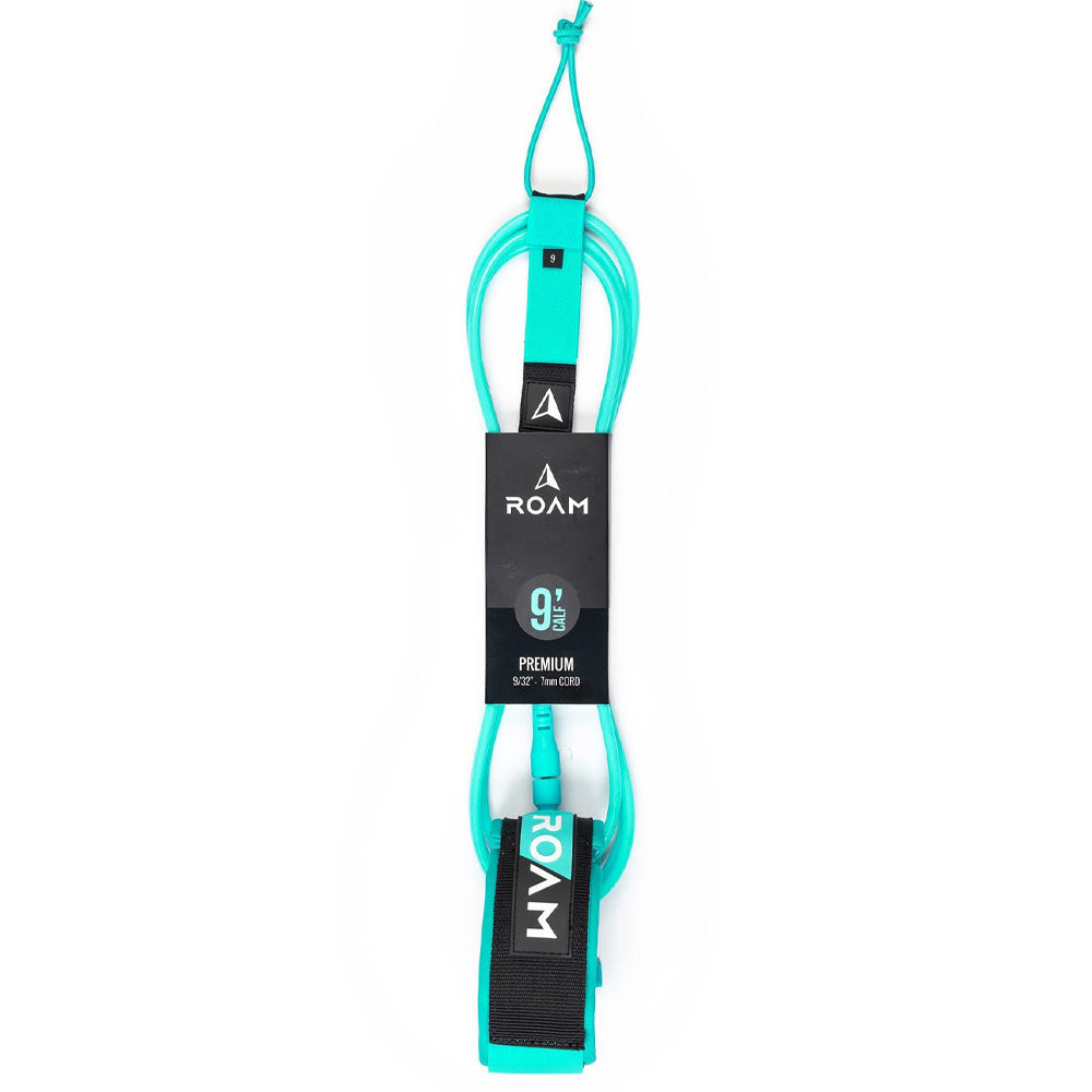 9' Premium Calf Surf Leash 7mm