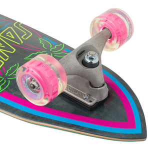 9.85" Glow Dot Shark Carver Surfskate Complete 2023