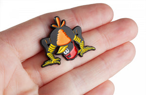 Bucky Lasek Oriole Lapel Pin