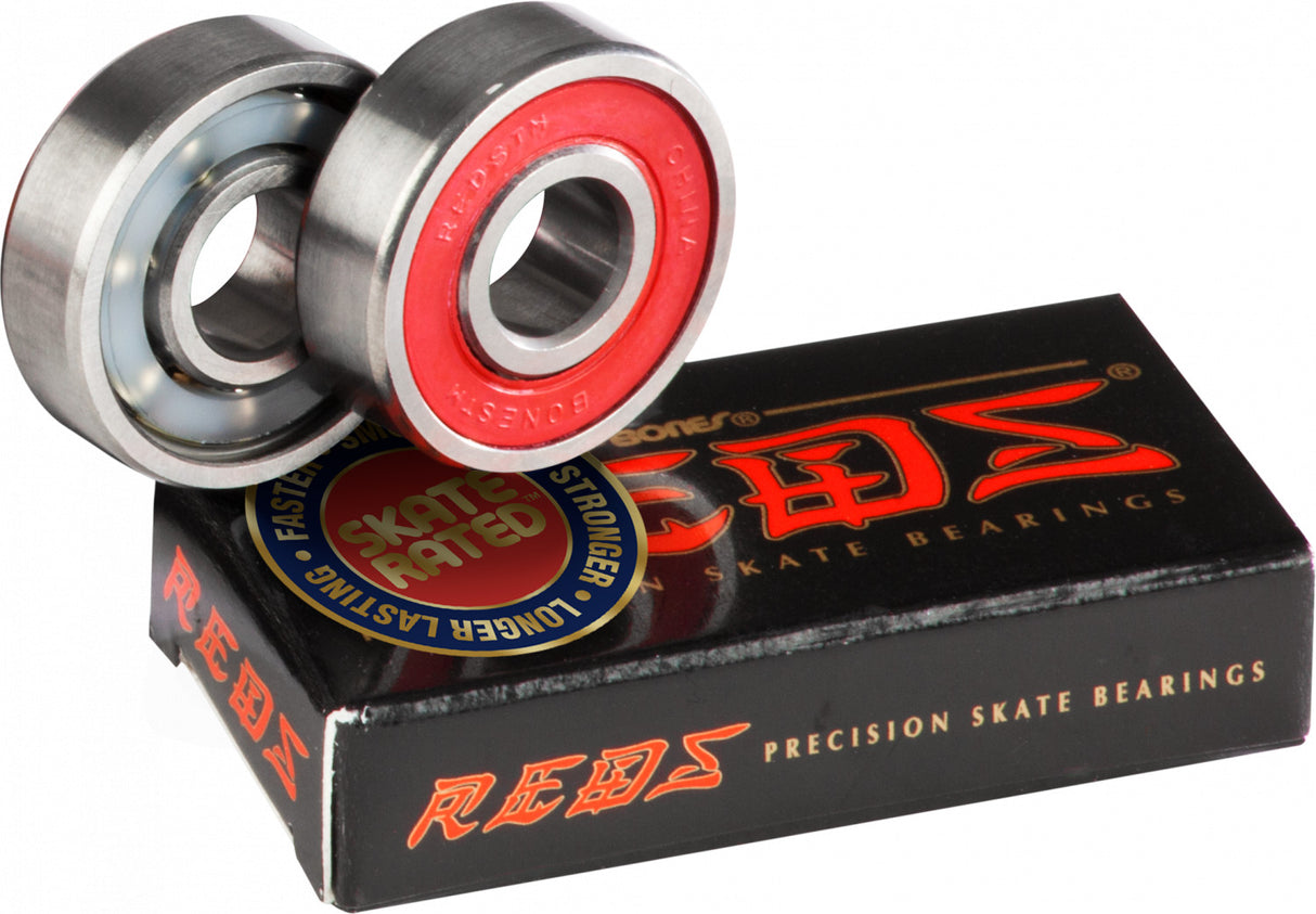 Reds Skateboard Spare Bearings (Set of 2)