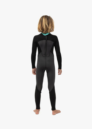 Boys 4/3mm 7 Seas BZip Wetsuit