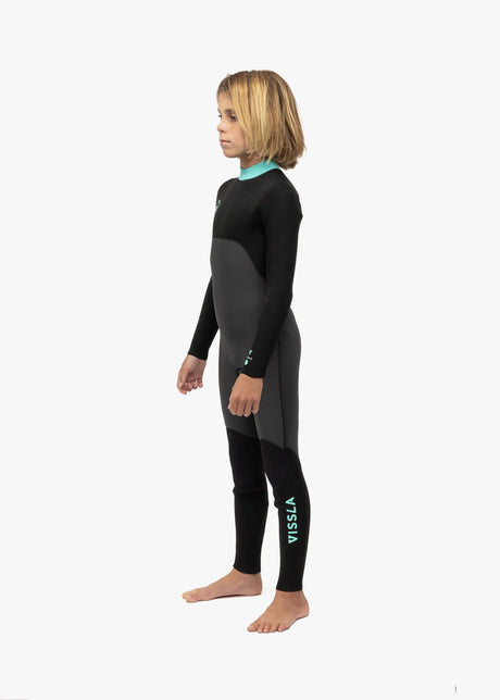 Boys 4/3mm 7 Seas BZip Wetsuit