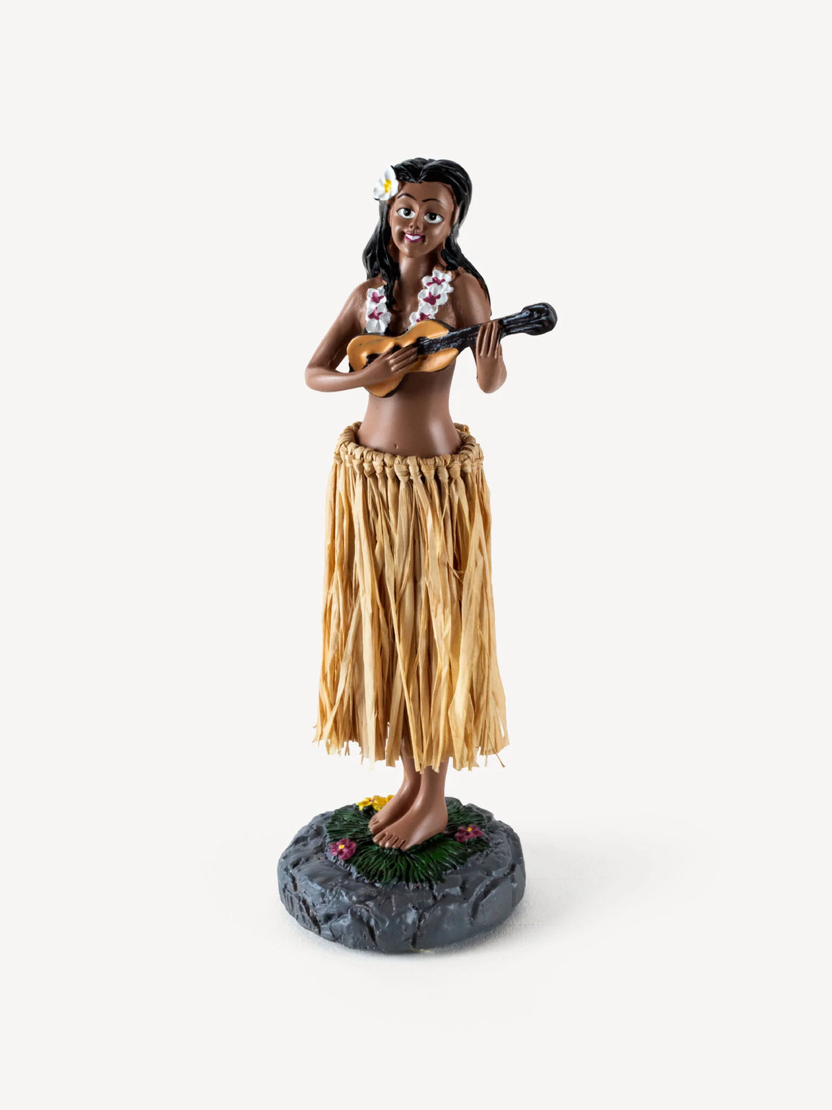 Hawaiian Hula Girl Dashboard Doll