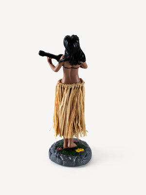 Hawaiian Hula Girl Dashboard Doll