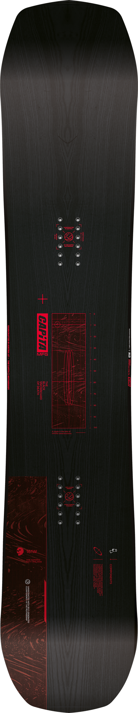 The Black Snowboard of Death Snowboard 2025