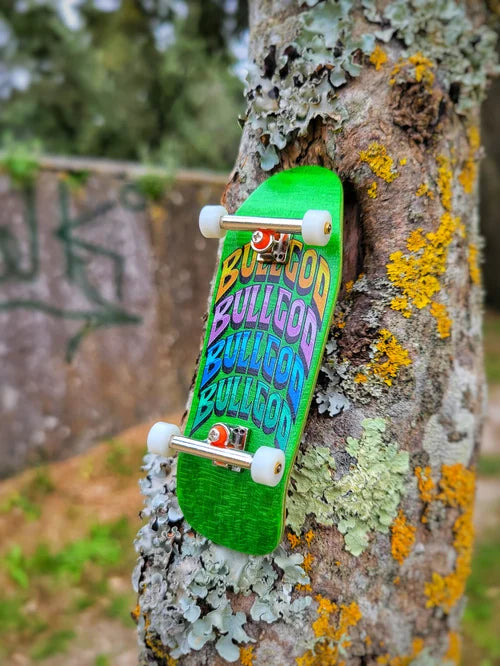 Old School Logo Bullgod Fingerboard