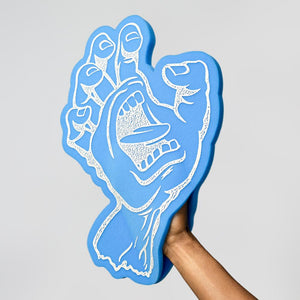 Screaming Foam Hand	Blue