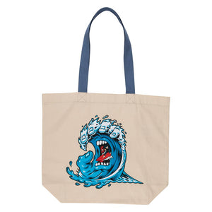 Screaming Wave Tote Bag