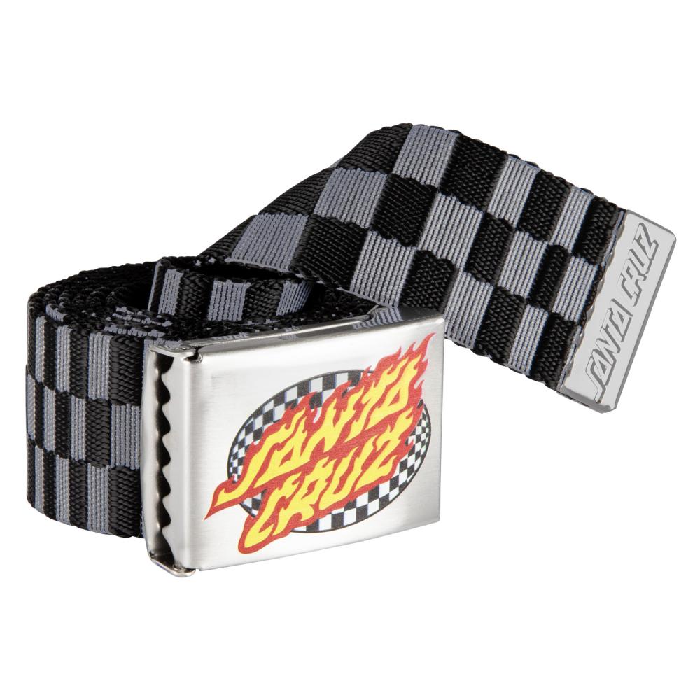 Oval Check Flame	Belt