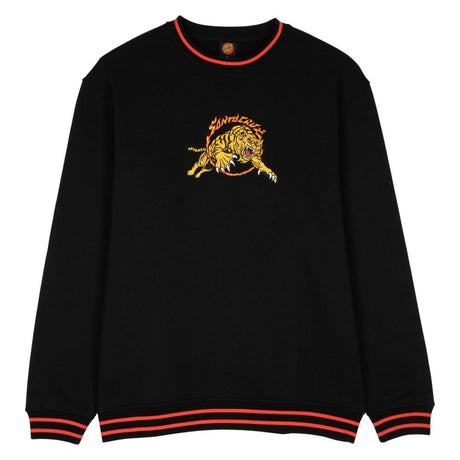 Salba Tiger Simplifed Front	Crew Sweater