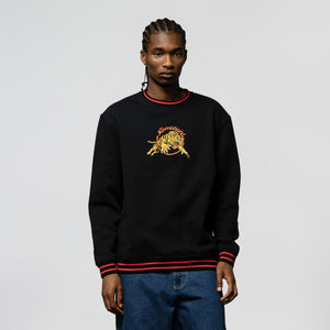 Salba Tiger Simplifed Front	Crew Sweater