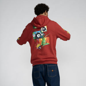 Winkowski 8Ballr Comic Strip Hoodie