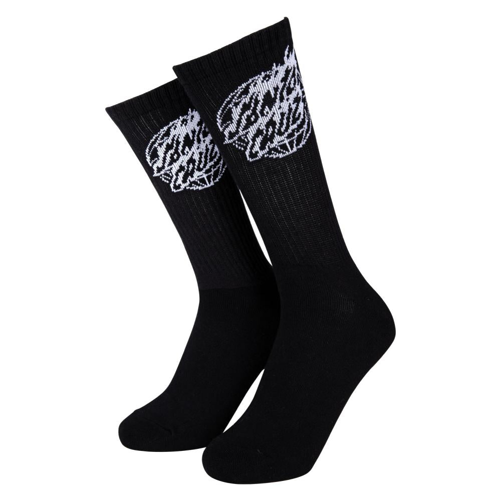 Global Flame Dot Mono Socks