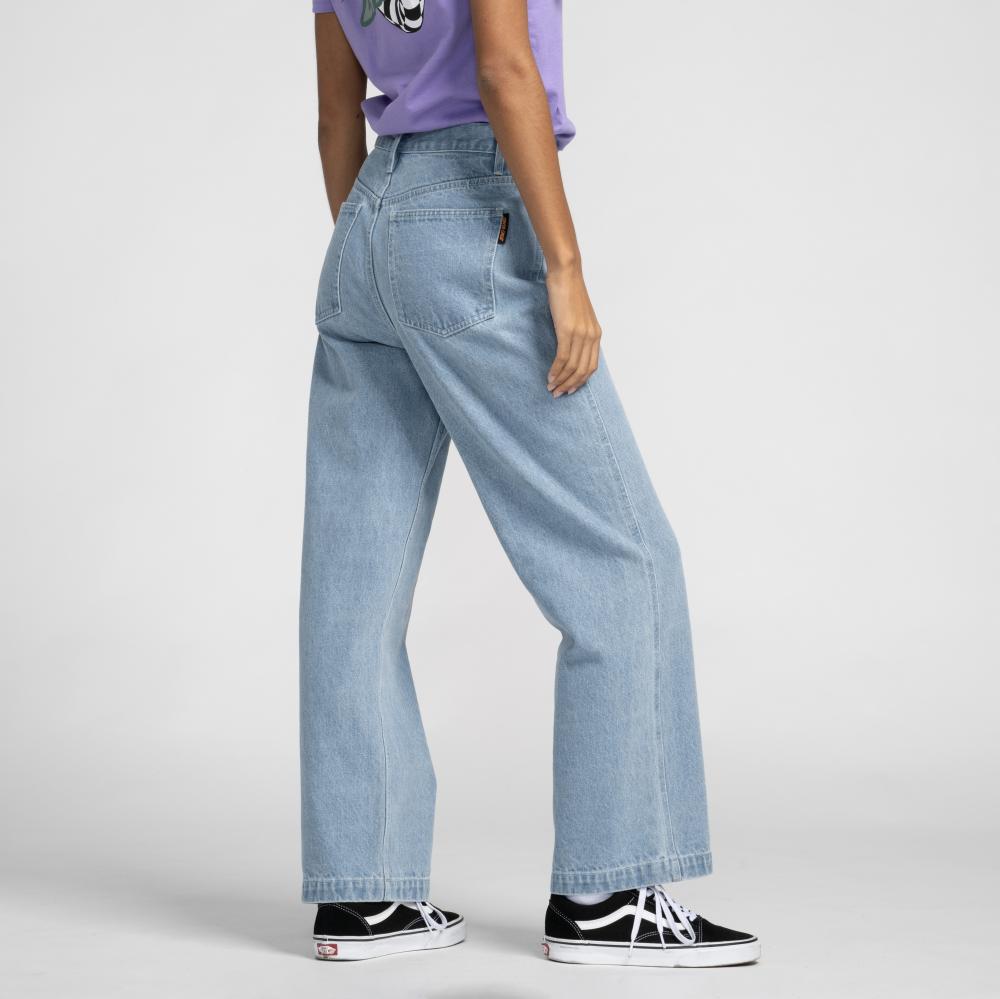 Womens Classic Baggy Jeans Pant