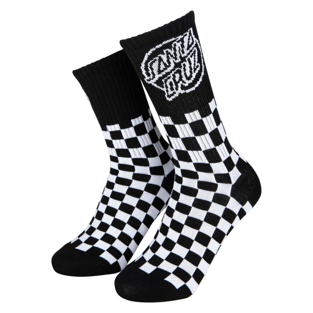 Youth Oval Check Dot (2 Pack) Socks