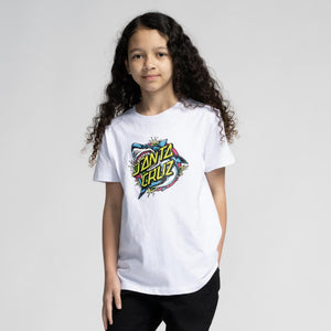 Youth Shark Dot Front T-Shirt